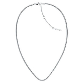 Collier Calvin Klein, collection Contemporary Linked, bijou acier référence 35700002