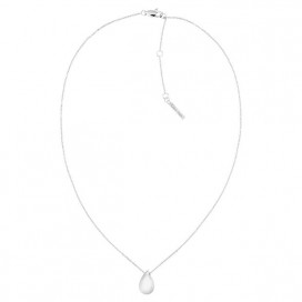 Collier Calvin Klein, collection Sculptural Sculptured Drops, bijou acier référence 35000083