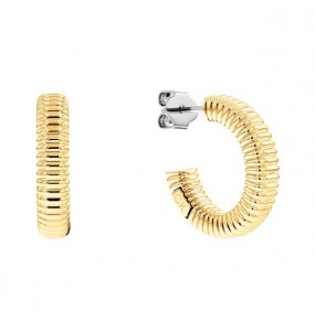 Boucles d'oreilles Calvin Klein, collection Contemporary Playful Repetition, bijou acier référence 35000032