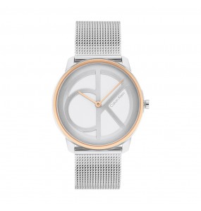 Montre Femme Calvin Klein - Collection Iconic Mesh - Style Tendance - Réf. 25200033