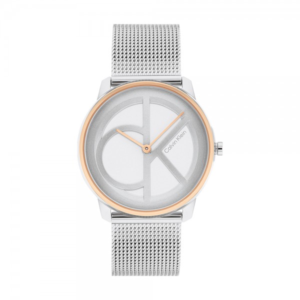 Montre Femme Calvin Klein - Collection Iconic Mesh - Style Tendance - Réf. 25200033 Montre Femme Calvin Klein - Collection Iconic Mesh - Style Tendance - Réf. 25200033