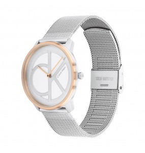 Montre Femme Calvin Klein - Collection Iconic Mesh - Style Tendance - Réf. 25200033