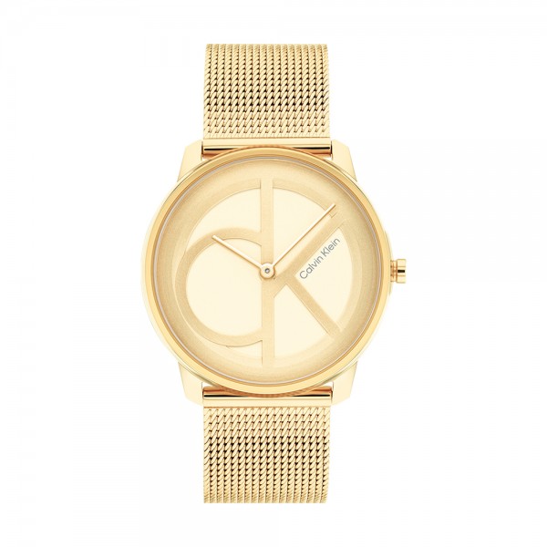 Montre Femme Calvin Klein - Collection Iconic Mesh - Style Tendance - Réf. 25200034