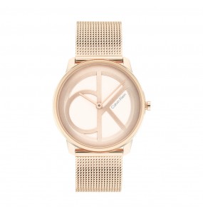 Montre Femme Calvin Klein - Collection Iconic Mesh - Style Tendance - Réf. 25200035