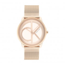 Montre Femme Calvin Klein - Collection Iconic Mesh - Style Tendance - Réf. 25200035