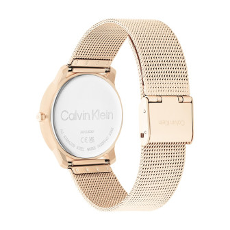 Montre Femme Calvin Klein - Collection Iconic Mesh - Style Tendance - Réf. 25200035