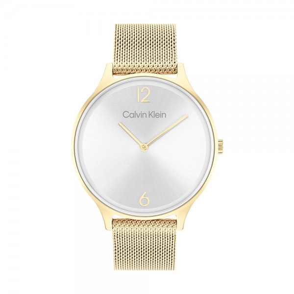 Montre Femme Calvin Klein - Collection Timeless Timeless 2H - Style Tendance - Réf. 25200003