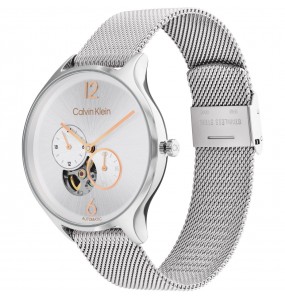 Montre Femme Calvin Klein - Collection Timeless Timeless Auto - Style Tendance - Réf. 25200121