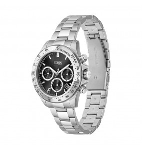 Montre Femme Hugo Boss Sport Lux  - Boîtier acier argenté - Bracelet acier argenté - Ref 1502614