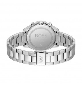 Montre Femme Hugo Boss Sport Lux  - Boîtier acier argenté - Bracelet acier argenté - Ref 1502616