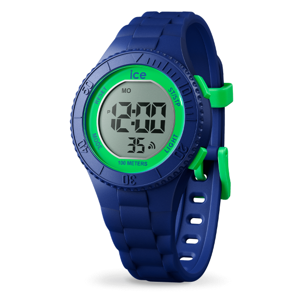 Montre Enfant ICE WATCH Digital Résine Bleu Vert - 21006