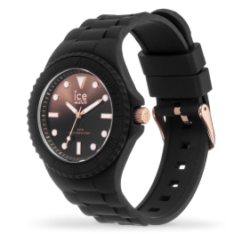 Montre Unisexe Ice Watch Generation - Boîtier résine Noir - Bracelet Silicone Noir - Réf. 019157