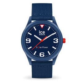 Montre Unisexe Ice Watch solar power - Blue tide - Medium - 3H - Réf. 020059