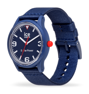 Montre Unisexe Ice Watch solar power - Blue tide - Medium - 3H - Réf. 020059