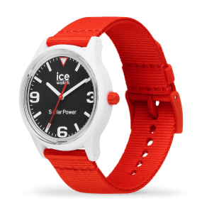 Montre Unisexe Ice Watch solar power - Red tide - Medium - 3H - Réf. 020061