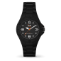 Montre Femme Ice Watch Generation - Boîtier résine Noir - Bracelet Silicone Noir - Réf. 019142