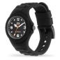Montre Femme Ice Watch Generation - Boîtier résine Noir - Bracelet Silicone Noir - Réf. 019142