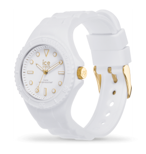 Montre Femme Ice Watch Generation - Boîtier résine Blanc - Bracelet Silicone Blanc - Réf. 019140