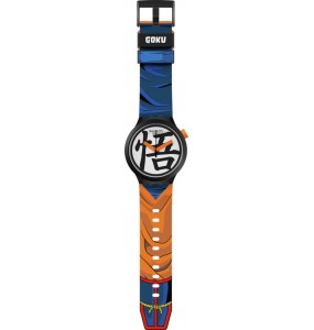 Montre Homme Swatch Collection Dragon Ball Z Goku X Swatch Sb01Z101