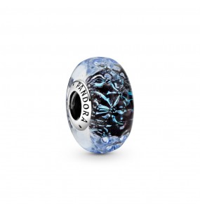 Charm Ocean Murano Vagues Bleu Fonce