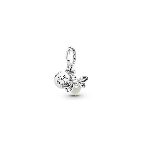 Pandora Bijou Argent - Charm Pendant Luciole Phosphorescente