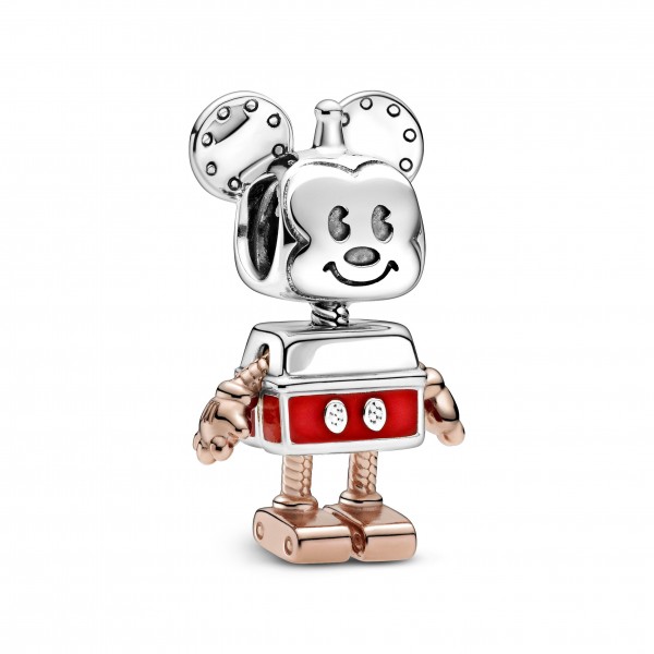 Pandora Bijou Argent - Disney Charm Mickey Robot