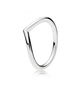 Pandora Bijou Argent - Bague V Brillante - Doigt 52