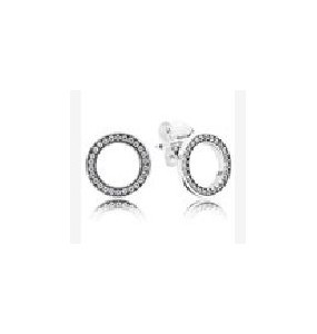 Pandora Bijou Argent - Boucles d Oreilles Pour Toujours