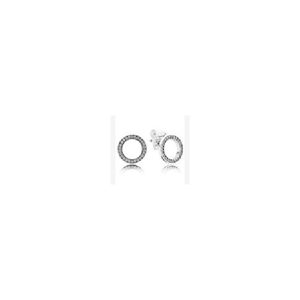 Pandora Bijou Argent - Boucles d Oreilles Pour Toujours