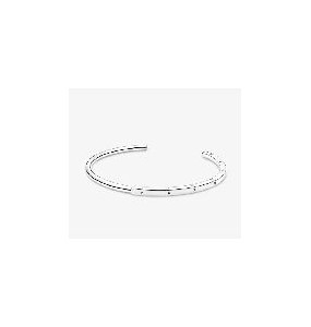 Pandora Bijou Argent - Bracelet Jonc I-D Pandora Signature - Taille 1