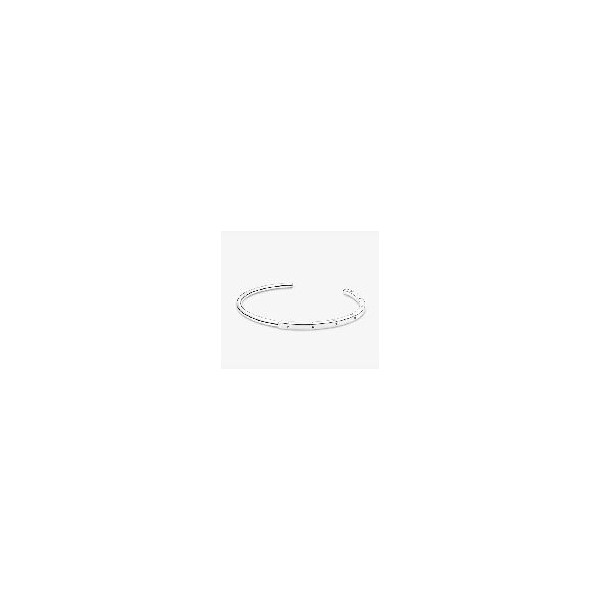 Pandora Bijou Argent - Bracelet Jonc I-D Pandora Signature - Taille 1