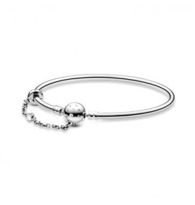 Pandora Bijou Argent - Bracelet Jonc Moment - 17cm