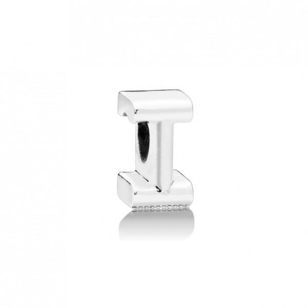 Pandora Bijou Argent - Charm Alphabet Lettre I