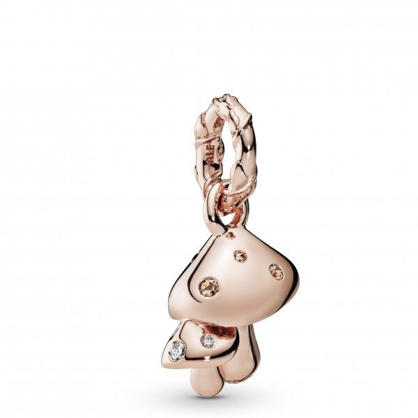 Pandora Bijou Argent - Charm Champignons Scintillants