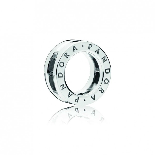 Pandora Bijou Argent - Charm Clip Logo Pandora Reflexions