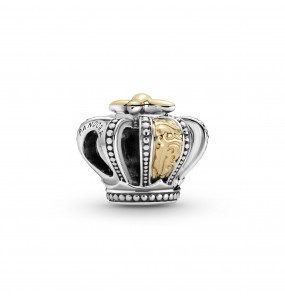 Pandora Bijou Argent - Charm Couronne Royale Bicolore