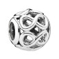 Pandora Bijou Argent - Charm Infini Ajouré