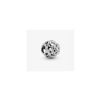 Pandora Bijou Argent - Charm Parsemé de Coeurs