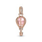 Pandora Bijou Argent - Charm Pendant Mongolfière Rose Scintillant