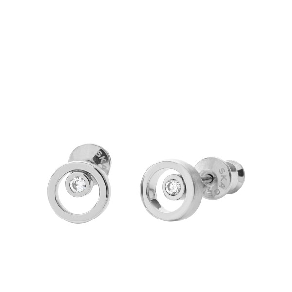 Boucles d'oreilles Skagen, collection Kariana avec Zirconium SKJ0836040