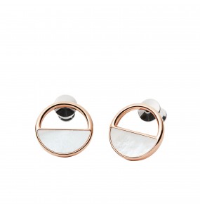 Boucles d'oreilles Skagen, collection Agnethe avec Nacre SKJ0998791