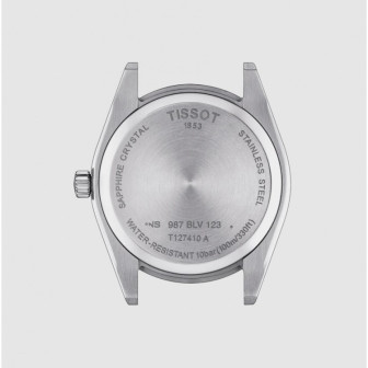 Montre Homme TISSOT Gentleman Bleu Soleillé Acier Gris - T1274101104100