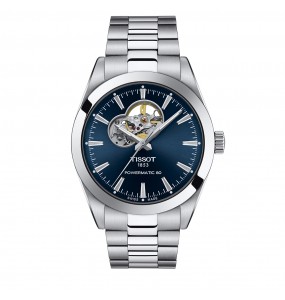 Montre Homme Tissot Gentleman Powermatic 80 Open Heart T1274071104101