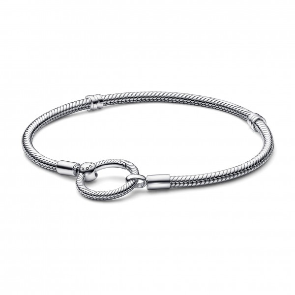 Bracelet Maille Serpent Fermoir O Pandora Moments - 16 cm
