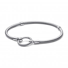 Bracelet Maille Serpent Fermoir O Pandora Moments - 16 cm