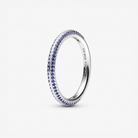 Anneau Pavé Bleu Pandora ME - Taille 54