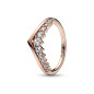 Bague Voeu Pavé Flottant Pandora Timeless - Taille 54