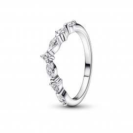 Bague Vu Alternance Scintillante Pandora Timeless - Taille 52