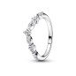 Bague Voeu Alternance Scintillante Pandora Timeless - Taille 52