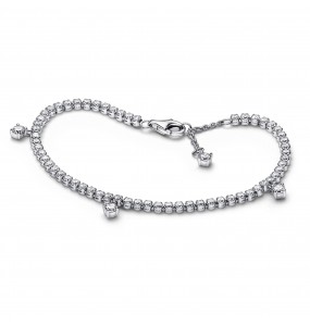 Bracelet Rivière Gouttes Scintillantes - 20 cm